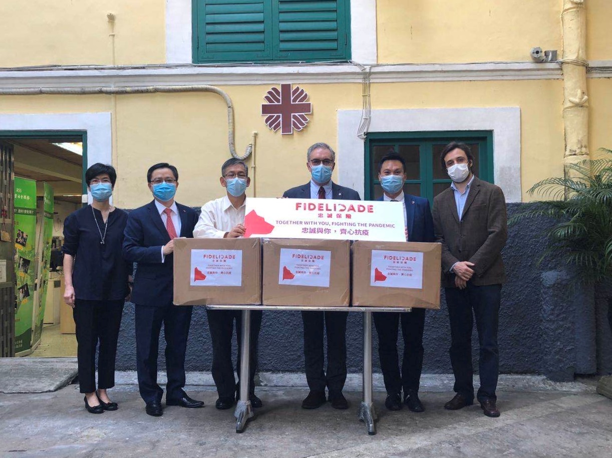 1. Donation Ceremony at Caritas Macau Headquarters